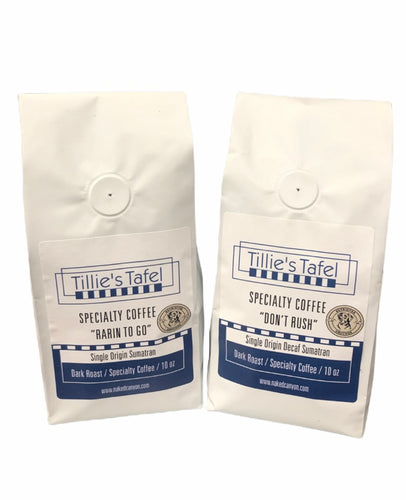 Sumatran Single-Origin Coffee 10oz Bag from Tillie's Tafel in Petoskey