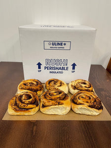 12-Pack Gourmet Cinnamon Rolls - Shipped from Tillie's Tafel in Petoskey
